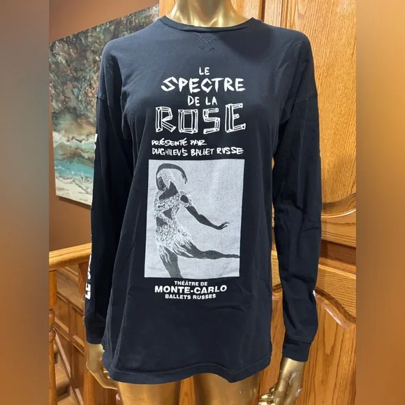 TNA Black Long Sleeve Shirt - Picture 5 of 8